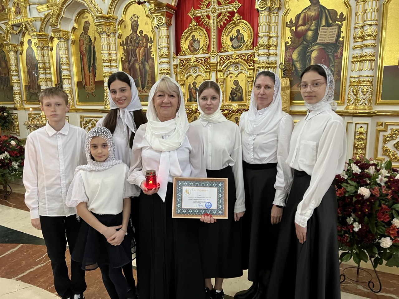 «Ковчег» на Архиерейской литургии