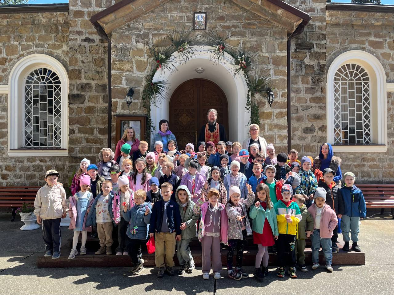 Экскурсия для воспитанников детского сада в храме Преображения Господня